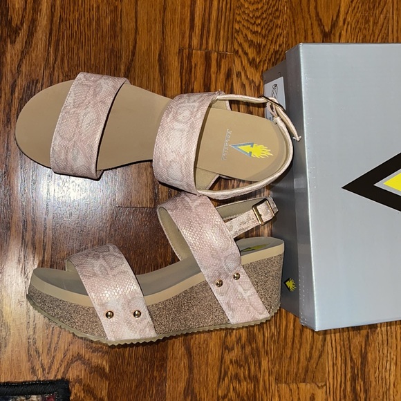 Volatile Wedge Sandals